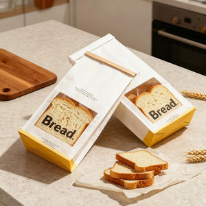 Bolsas de Papel Kraft Ecológicas a Prueba de Humedad YIHE con Cinta, Embalaje Desechable de Grado Alimenticio, Opciones de Personalización OEM - Product Image 2