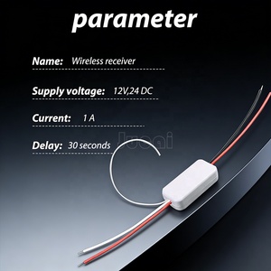 Capteur de mouvement PIR RF 433 MHz rechargeable, émetteur sans fil avec récepteur traversant les murs, alarme antivol 12V/24V, temporisation d'extinction automatique - Product Image 3