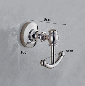 Crochet mural simple en métal pour salle de bain, entrée, écologique, durable, design moderne - Product Image 4