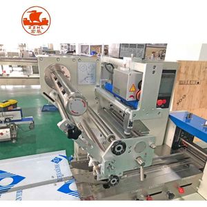 เครื่องปิดผนึกบรรจุขนมปังคุกกี้บิสกิตหมอนดีไซน์แนวนอนอัตโนมัติอเนกประสงค์ - Product Image 4