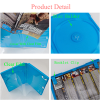 Boîte de rangement vide pour jeux Wii, DVD, CD, boîte de rangement pour jeux Wii U, PS1, PS2, PS3, PS4, boîte de jeux vidéo, boîtes de remplacement pour PS5