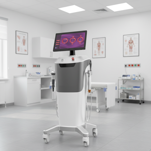 Máquina <span class=keywords><strong>de</strong></span> Rejuvenecimiento Facial con Microagujas RF Fraccionadas No Invasiva, Compatible con EU/US, para Eliminación <span class=keywords><strong>de</strong></span> Estrías - Product Image 1