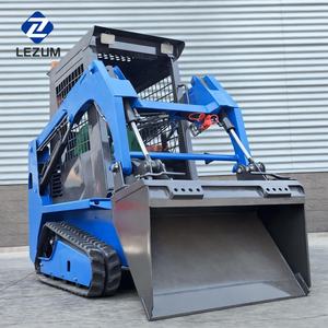 Gratis Verzending Mini <span class=keywords><strong>Skid</strong></span> Stuur Lader Chinese Lezum La670 Compact Spoor Diesel Kubota Motor Mini <span class=keywords><strong>Skid</strong></span> Stuurlader Te Koop - Product Image 5