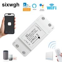 Ewelink Smart Wifi Switch Télécommande sans fil sans câblage pour la maison Android App Timing Modification de la télécommande