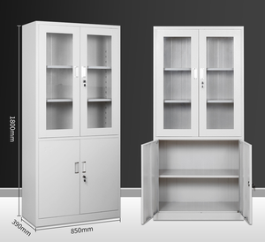 YOUBAI Modern A1 transparan lemari kabinet kantor cetakan berkas Organizer dilipat untuk Penggunaan dapur Gym kantor dari pabrik langsung - Product Image 4
