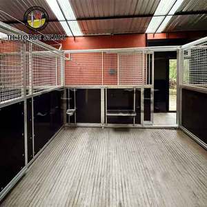 Sistemas <span class=keywords><strong>de</strong></span> Paneles Modulares para Puertas <span class=keywords><strong>de</strong></span> Establos <span class=keywords><strong>de</strong></span> <span class=keywords><strong>Caballos</strong></span>, para Establos Urbanos, Montaje Rápido, Mantenimiento Mínimo, Paneles Frontales para Boxes <span class=keywords><strong>de</strong></span> <span class=keywords><strong>Caballos</strong></span> - Product Image 4