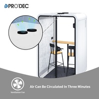 Cabine téléphonique de bureau multifonction insonorisée Portable Acoustic Meeting Pod Home Office Pod