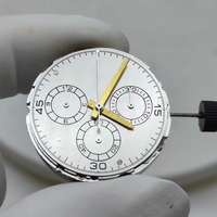 Mouvement mécanique automatique Dandong 4131 avec fonctions chronographe et date, mouvement de remplacement pour la réparation de montres 4131