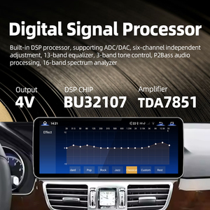 12.8 inch Android Màn hình hiển thị đài phát thanh xe đa phương tiện Stereo wifi 4 gam GPS Carplay cho Mercedes Benz E Class c207 w207 - Product Image 3