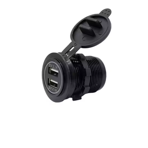 4.2A 12V doppia presa USB per auto presa di corrente impermeabile con 2 prese di corrente AC 12V DC presa per auto industriale a doppia porta di ricarica - Product Image 2