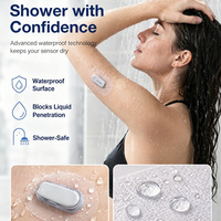 Couvre-capteurs invisibles imperméables longue durée, patchs adhésifs en film PU transparent pour la sécurité sportive CGM Libre 2 3, bande autocollante