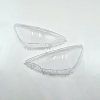 Système d'éclairage automobile, abat-jour de phare avant, couvercle de lentille en verre transparent pour Prius C 2012-2014 année pièces automobiles