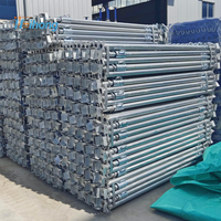 Puntal de Acero de Alta Resistencia, Resistente a la Corrosión, Galvanizado, para Construcción de Edificios, Escaleras, Exteriores, Talleres, Almacenes