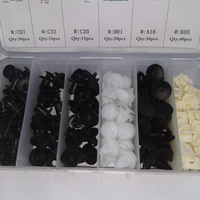 150 pièces de clips de fixation automobile, clips de fixation pour pare-chocs, rivets, attaches de garniture de porte, clips de fixation pour voiture