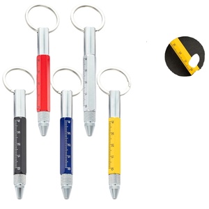 Mini Multifunction 1.0mm for Stylus Tool <b>Pen</b> 6 in 1 Screen Touch Screwdriver with Key Ring Metal Ballpoint <b>Pens</b> - Product Image 1