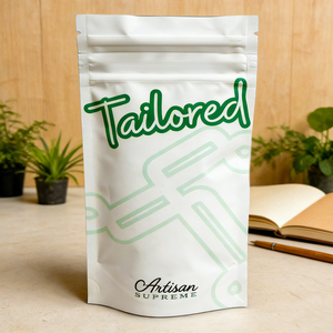 Bolsa de Fondo Plano Personalizada con Impresión, Reutilizable, Laminada, Impermeable, para Empaque de Café y Té con Ventana - Product Image 2