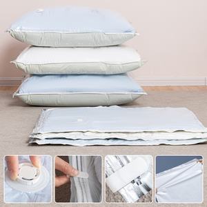 Set di 6 <span class=keywords><strong>Sacchi</strong></span> Salvaspazio Ecologici con Pompa Elettrica <span class=keywords><strong>per</strong></span> Organizzare Vestiti in Soggiorno, Impermeabili e Resistenti - Product Image 3