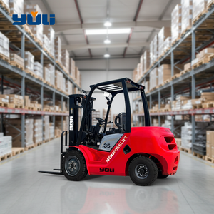 עיצוב חדש, זול למכירה, מלגזה דיזל ניידת תעשייתית קטנה 2.5 טון, 3 טון, 3.5 טון, מנוע דיזל בעירה פנימית. - Product Image 1