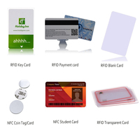 Impression personnalisée de cartes NFC RFID MIFARE CLASSIC 1K DESFire EV3 2K 4K 8K 13,56 MHz pour le paiement des transports en bus et en métro