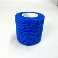 Bandages Cohésifs Élastiques en Tissu Non-Tissé de 5 cm de Largeur et 4,5 m de Longueur, Auto-Adhésifs, pour Sport, Certifiés CE, Respirants