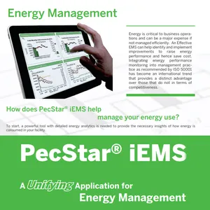 CET PecStar Power Data Analysis Software Energy Management Monitor System