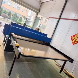 Nueva Máquina de Prensa de Calor Neumática Semiautomática de Doble Estación para Camisetas, <span class=keywords><strong>Gran</strong></span> <span class=keywords><strong>Escala</strong></span> 100*200cm, Placa de Cajón de Doble Cubierta para Sublimación - Product Image 3