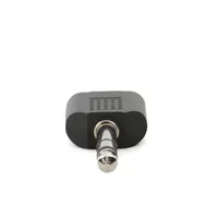 Adaptateur répartiteur en Y 2 broches, Jack stéréo TRS mâle 6,35 mm (1/4 pouce) vers 2 RCA femelles, Température de fonctionnement 0-60°C
