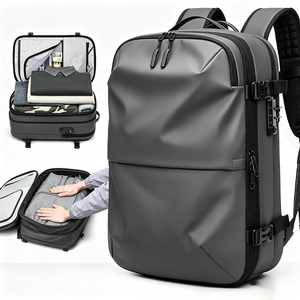 <span class=keywords><strong>Sac</strong></span> à dos de voyage à compression <span class=keywords><strong>sous</strong></span> <span class=keywords><strong>vide</strong></span> avec serrure approuvée TSA, étanche, extensible, pour ordinateur portable, idéal pour les voyages d'affaires et les bagages cabine - Product Image 1
