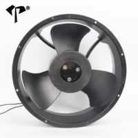 Ventilateur axial AC OEM ODM 25489, 254x89mm, 100V 220V 380V, cadre en aluminium, haut débit d'air, ventilateur de ventilation industriel