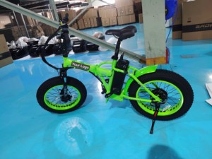 Vélo électrique pliable 2024 à pneus larges 20 x 4.0, qualité économique, directement de l'usine, pour la vente en gros, mini vélo électrique pliable à pneus larges - Product Image 3
