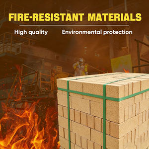 Brique réfractaire efficace pour haut-fourniers à soufflerie chaude, résistance à la chaleur accrue pour les plaques de four et les chambres de combustion - Product Image 1