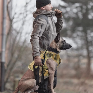 สายรัดสุนัข NIBAO พร้อมหูจับ สำหรับสุนัขขนาดกลางและใหญ่ สายรัดแบบไม่ดึง - Product Image 4