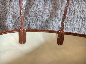 Vente en gros de grands sacs cabas de luxe en toile personnalisables à la mode classique pour femmes sacs à main à fermeture ouverte pour femmes pour le shopping pour femmes - Product Image 2