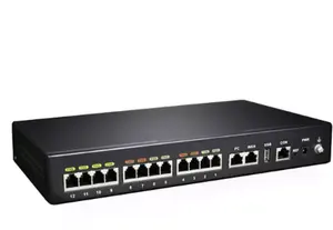 Skyline OM50 IP PBX Mendukung 50 Pengguna SIP 62 SIP Trunks SIP Server Di Dalam Produk FXS FXO