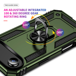 Soporte Magnético para Coche con Anillo Metálico 360 y Funda Protectora para <span class=keywords><strong>iPhone</strong></span> 18 17 Pro Air 16 15 <span class=keywords><strong>14</strong></span> Max - <span class=keywords><strong>Precio</strong></span> de Fábrica Económico - Product Image 3