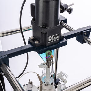 เตาปฏิกรณ์แก้วสองชั้นเครื่องปฏิกรณ์แก้ว10L - Product Image 2