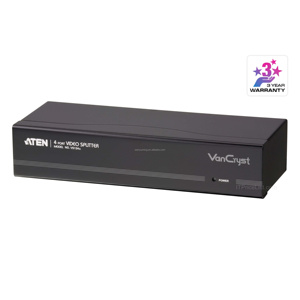 ATEN VS164 ตัวแยกสัญญาณ <span class=keywords><strong>DVI</strong></span>/เสียง 4 พอร์ต - Product Image 1
