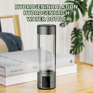 Bouteille d'eau hydrogénée personnalisée avec logo, intelligente, portable, rechargeable, générateur d'eau riche en hydrogène, filtre H2, tasse hydrogénée - Product Image 2