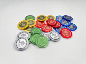 Vente en gros de jetons de <span class=keywords><strong>poker</strong></span> personnalisés, avec logo personnalisé, jetons de <span class=keywords><strong>poker</strong></span> en métal, <span class=keywords><strong>or</strong></span> et argent, pièce de défi pour cadeau de club souvenir - Product Image 6