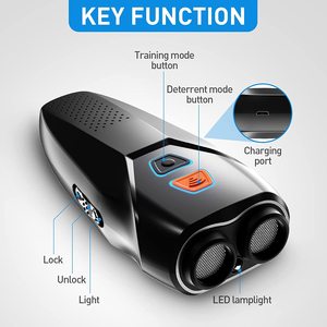Répulsif à ultrasons pour chiens, double sonde, haute puissance, rechargeable, appareil d'entraînement portatif pour chiens - Product Image 3