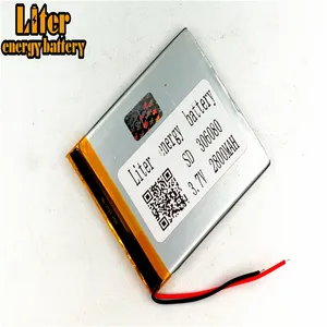 CE ad alta tensione caldo della batteria 3.8v 3.7 mah UN38.3 dello li-ione del polimero di grande capacità di vendita 2800 v