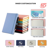 Libreta Personalizada A4 A5 A6 con Logotipo, Impresión Offset en Papel, Servicio de Impresión Personalizada, Diario con Tapa Dura de Lino