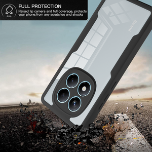 360 °   Coque de téléphone transparente antichoc pour <span class=keywords><strong>Xiaomi</strong></span> POCO X8 X7 <span class=keywords><strong>Mi</strong></span> 17T 15 Redmi <span class=keywords><strong>Note</strong></span> 15 Pro Plus <span class=keywords><strong>Note</strong></span> 14 A7 15A 5G - Product Image 2