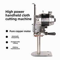 Machine de coupe de tissu à lame droite verticale électrique de 6 pouces automatique pour vêtements/cuir/papier nouveau moteur de noyau de condition utilisé