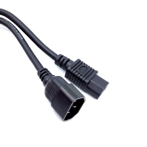 Cable de alimentación IEC <span class=keywords><strong>VED</strong></span> 3C y cable de extensión Cable de alimentación IEC C13 a C14 para computadora - Product Image 4