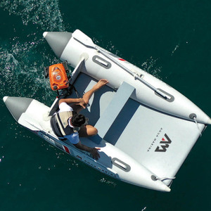 Bateau pneumatique double coque <span class=keywords><strong>AQUA</strong></span> <span class=keywords><strong>MARINA</strong></span> AIRCAT BT-AC285 285*160cm en PVC, pour la navigation, les excursions et les eaux offshore, capacité 4 personnes, 3.7kW - Product Image 6