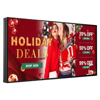 P5 5mm Dış Mekan LED Tabelası 65"x34" IP65 Su Geçirmez WiFi USB Programlanabilir Dijital Ekran Kayan Mesaj Panosu İşletme Metni