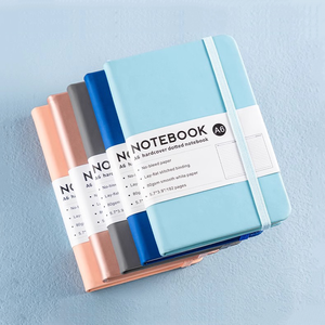 GF Factory <strong>Custom</strong> Logo Multicolored A5 PU Leather Lined Journal <strong>Notebooks</strong> Business Writing College Ruled Journals <strong>Notebook</strong> - Product Image 2