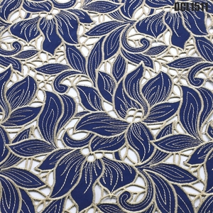 Squisito cavo Guipure pizzo africano tessuto francese ricamo <span class=keywords><strong>donna</strong></span> africano vestito all'ingrosso tessuto abito da sposa Dubai pizzo - Product Image 4