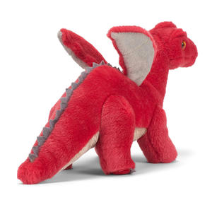 EN71 CPSIA certificati Dragon peluche giocattoli Logo personalizzato Imprint regalo promozionale rosso verde drago farcito animale ISO Factory OEM ODM - Product Image 5